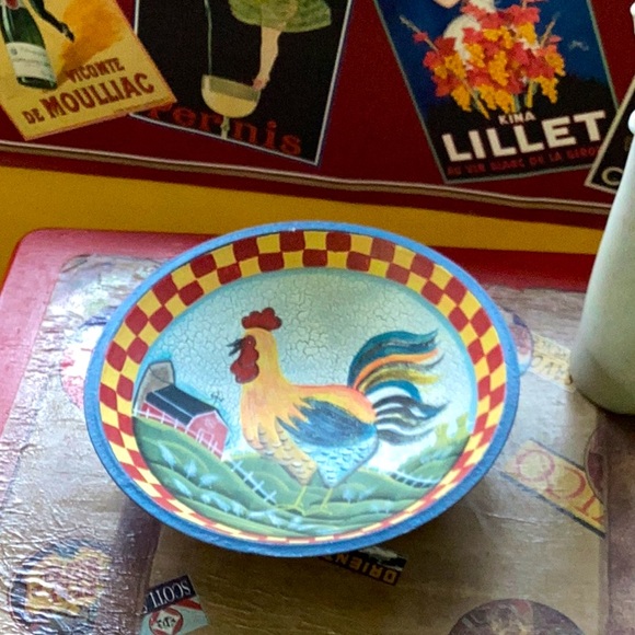 🍫 OOAK Wooden Decorative Bowl a chocolate day keeps the doctor away 😉 - Picture 7 of 16